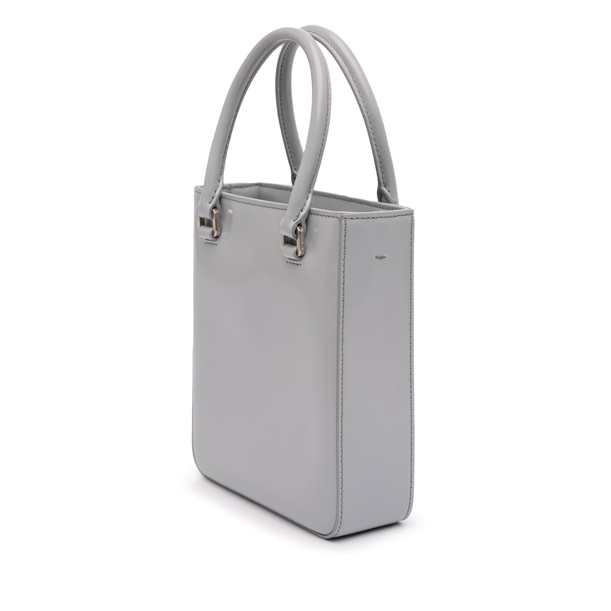 Small Leather Brushed Tote