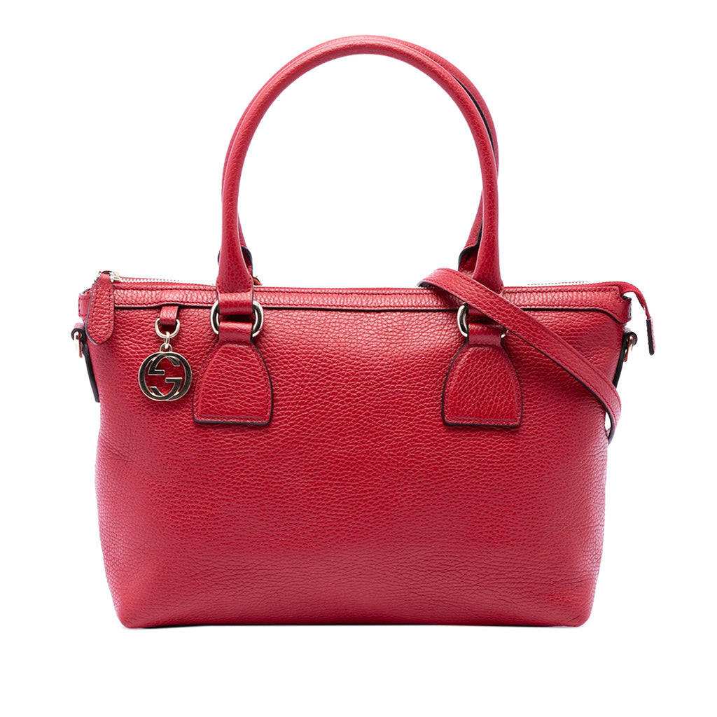 Dollar Calfskin GG Charm Satchel