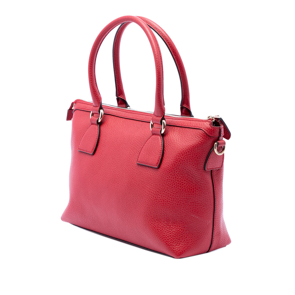 Dollar Calfskin GG Charm Satchel