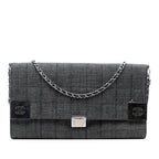 CC Chocolate Bar Denim Flap