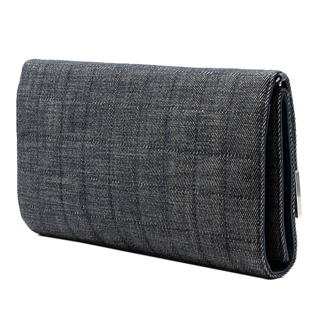 CC Chocolate Bar Denim Flap