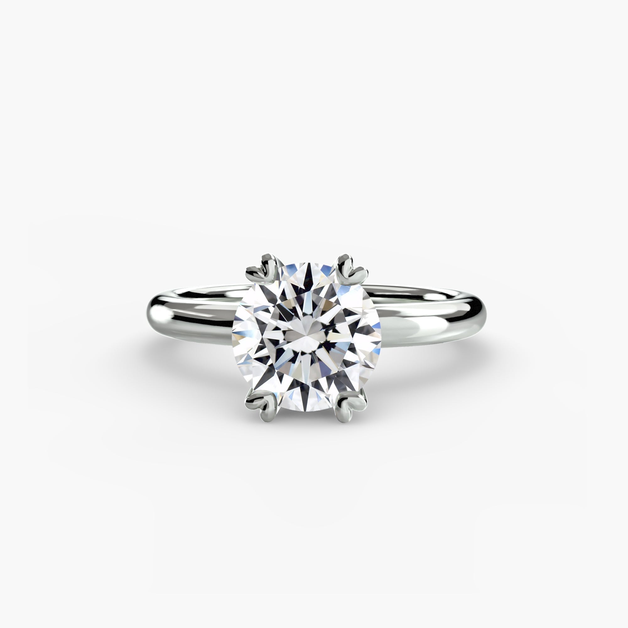 Cathedral Solitaire Ring
