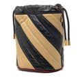 Mini GG Marmont Matelasse Diagonal Leather Torchon Bucket Bag