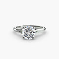 Tall Cathedral Solitaire Ring