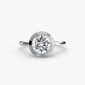 Bezel Solitaire Ring