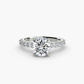 Classic Pavé Solitaire