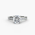 Cathedral Pavé Solitaire