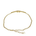 Gold Plated CC Crystal Choker Necklace