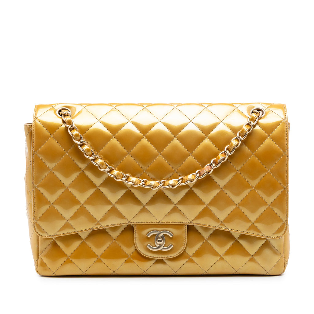 Maxi Classic Patent Single Flap