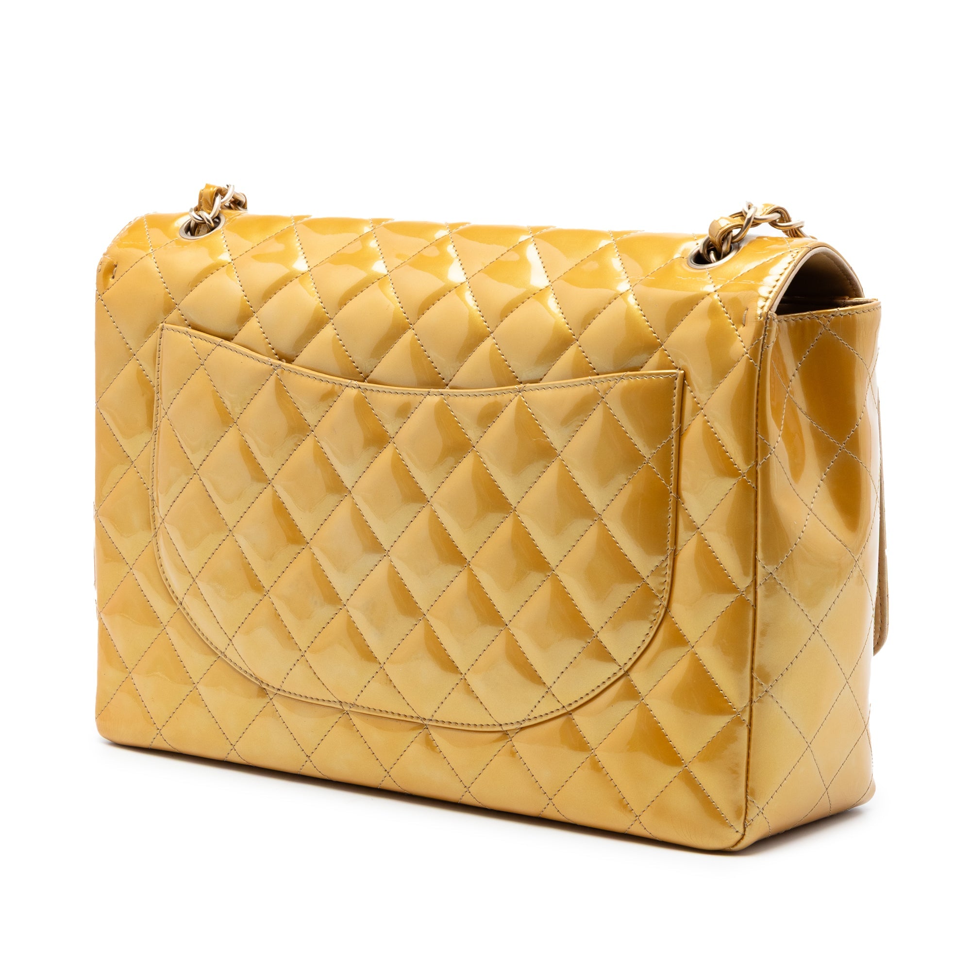 Maxi Classic Patent Single Flap