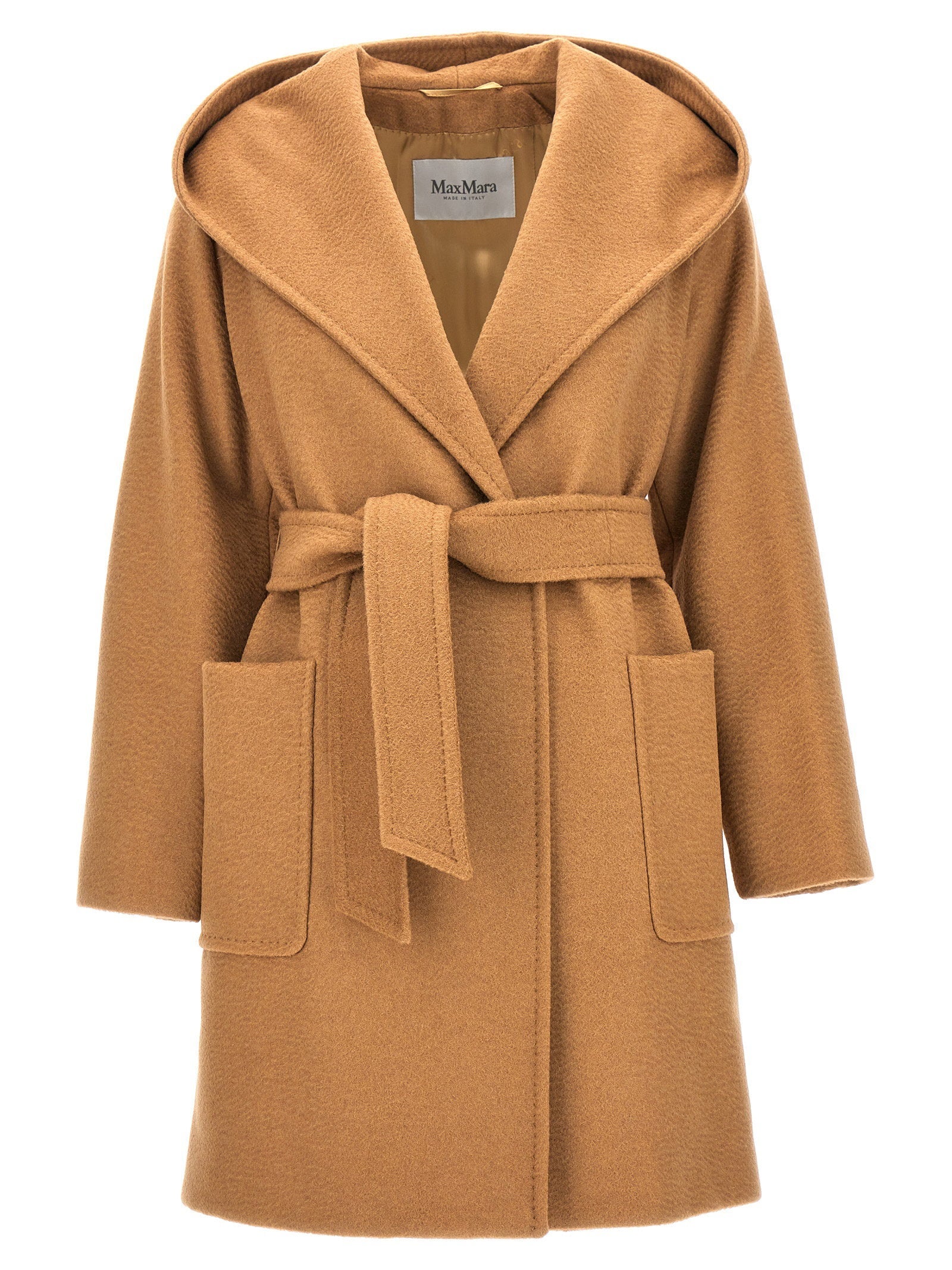 Max Mara Rialto Coat — Camel