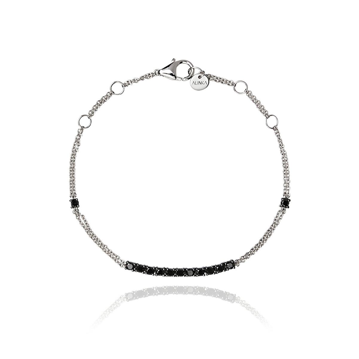 RIVIERA Black Diamond Bracelet By ALINKA Fine Jewellery