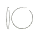 RIVIERA Diamond Hoop Earrings Pair By ALINKA Fine Jewellery