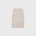 Celine Jupe Crayon Skirt — Beige