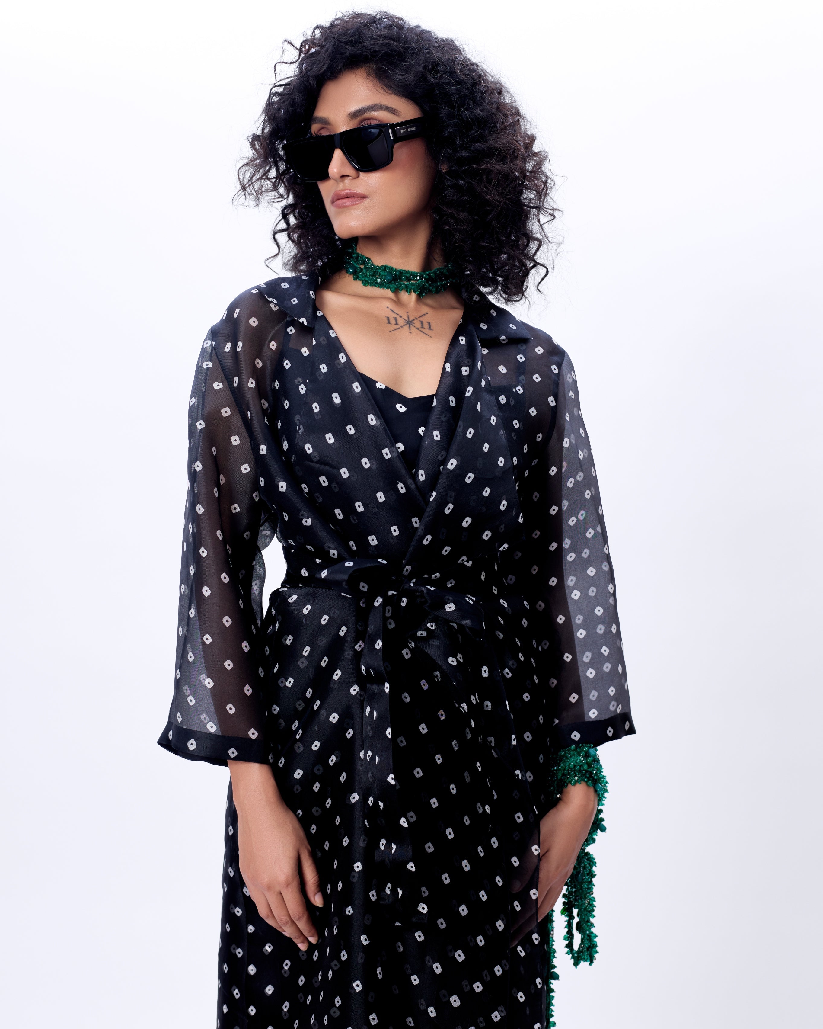 Brooke Jacket With Slip By KYNAH, Luxury Indian Fashion & Bridal Wear