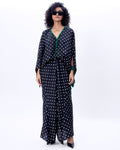 Black Levy Dress With Embroidery By KYNAH, Luxury Indian Fashion & Bridal Wear
