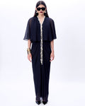 Black Juan Dress By KYNAH, Luxury Indian Fashion & Bridal Wear