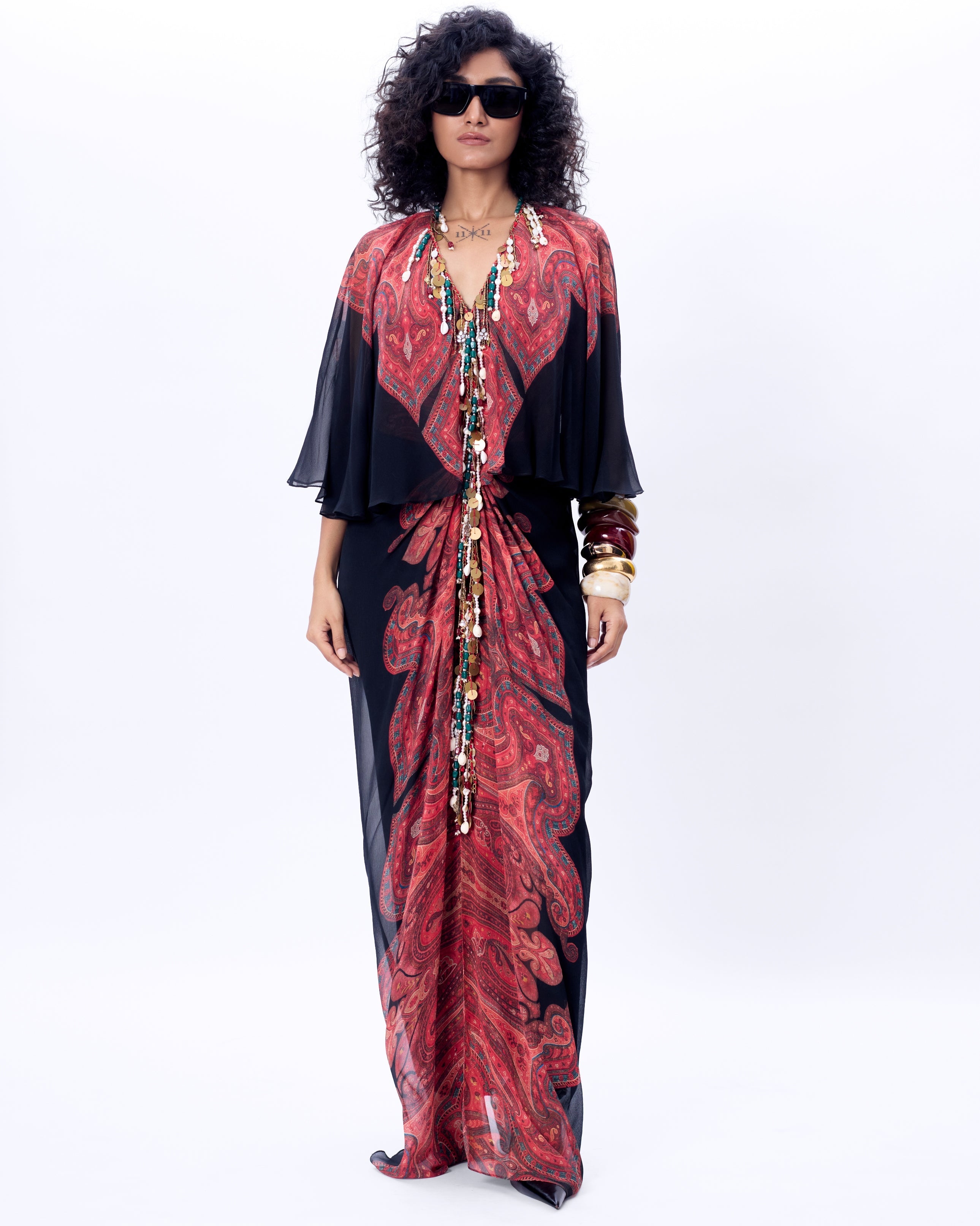 Juan Dress With Embroidery By KYNAH, Luxury Indian Fashion & Bridal Wear