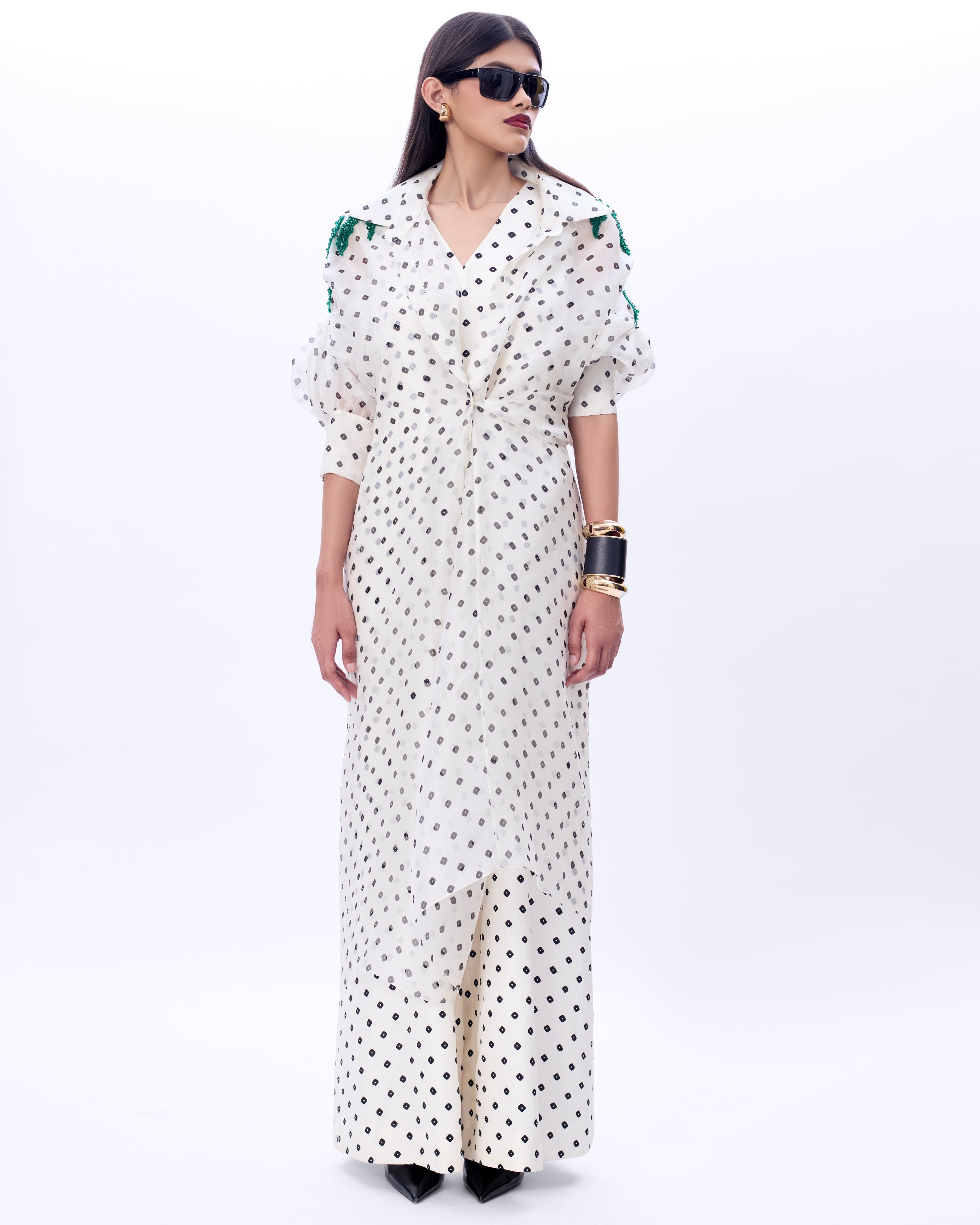 Moulin Jumpsuit With Embroidery By KYNAH, Luxury Indian Fashion & Bridal Wear