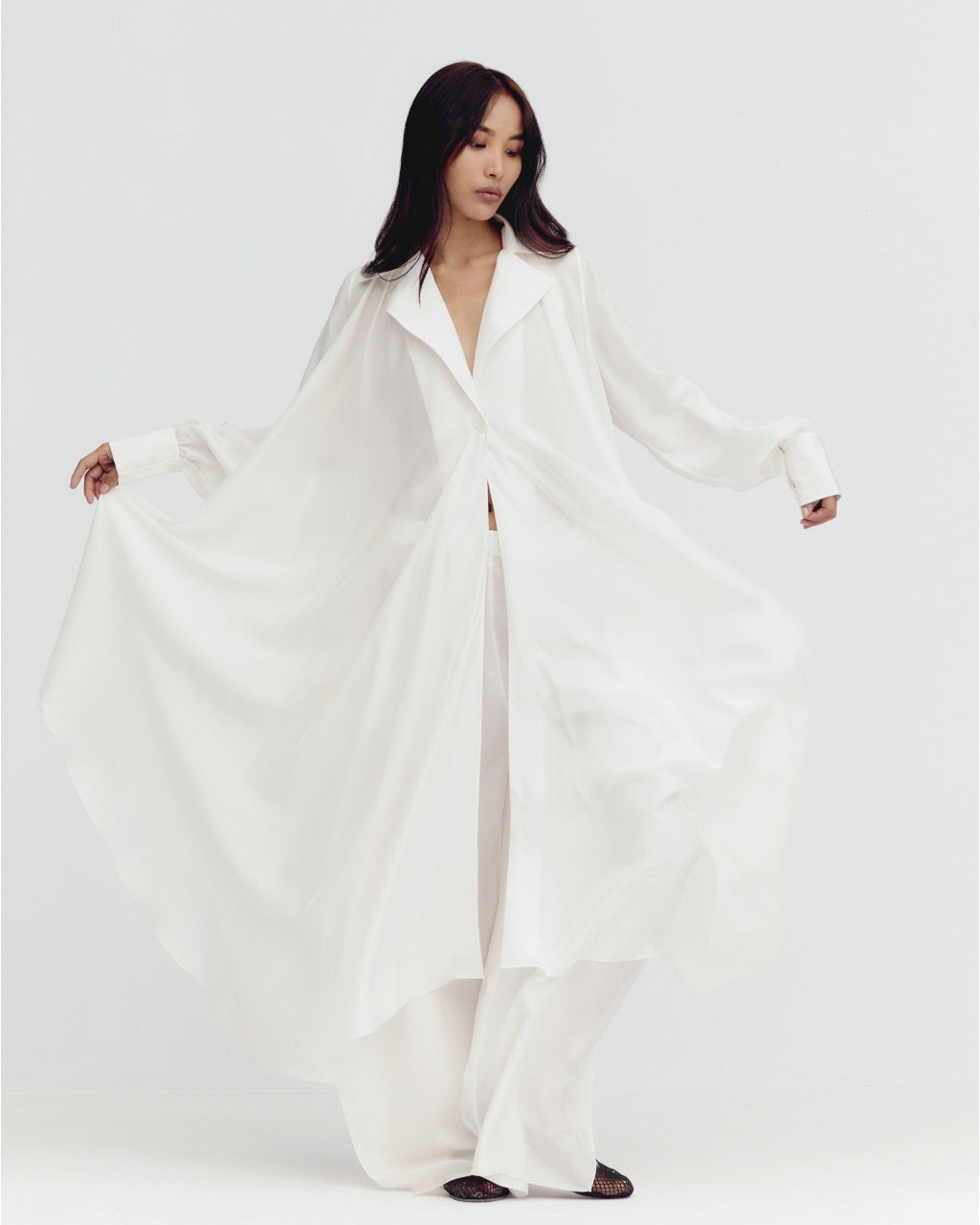Kate Long Shirt And Pedro Pants By KYNAH, Luxury Indian Fashion & Bridal Wear