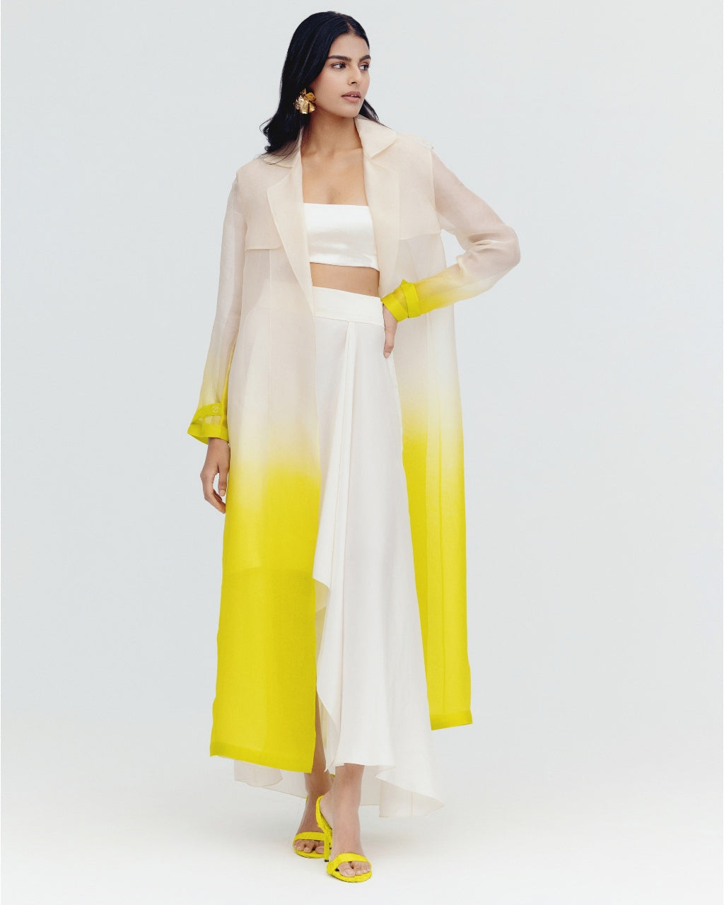 Samantha Jacket & Skirt Set By KYNAH, Luxury Indian Fashion & Bridal Wear