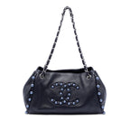 Small Lambskin Pearl Obsession Accordion Tote