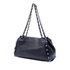 Small Lambskin Pearl Obsession Accordion Tote