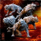 Hellhounds, The Beholder Miniatures