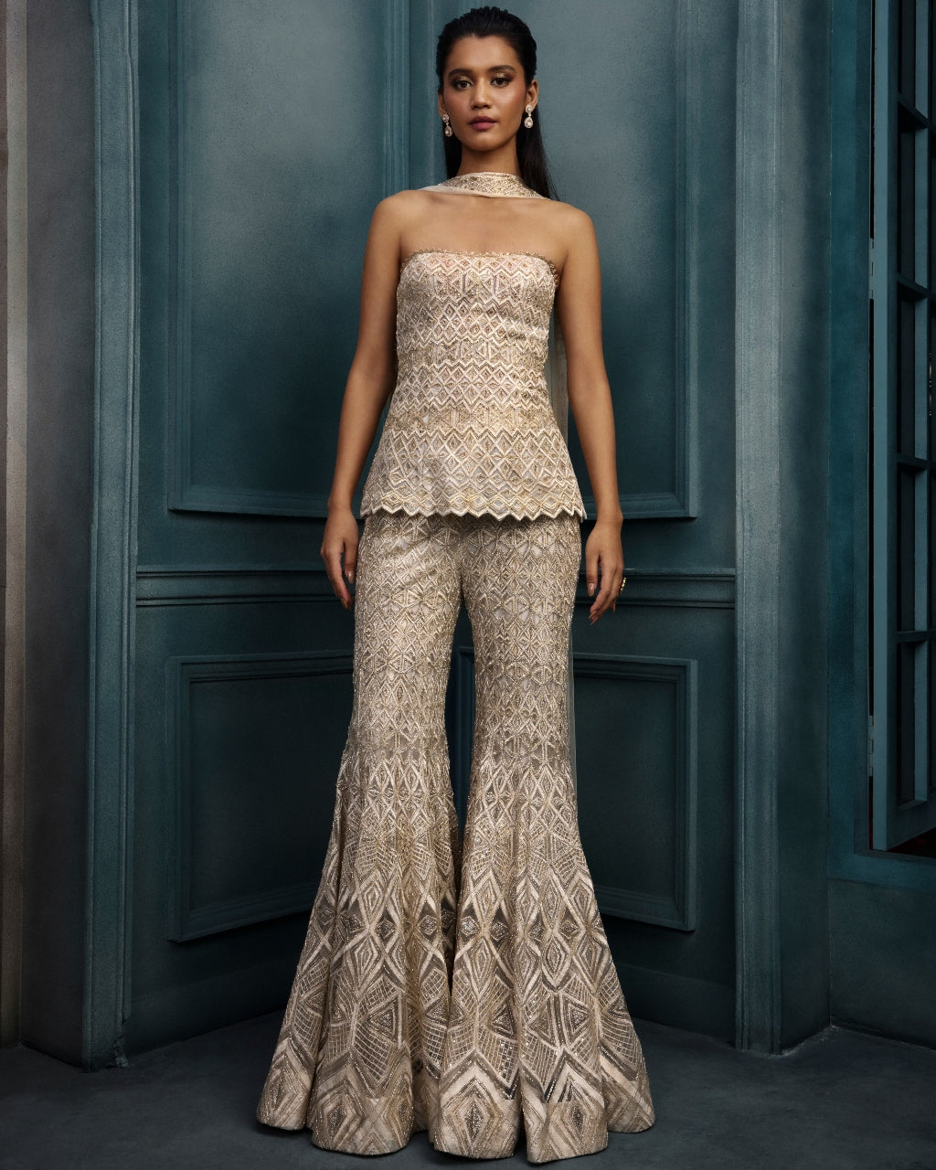 Echo Kurta Set By KYNAH, Luxury Indian Fashion & Bridal Wear