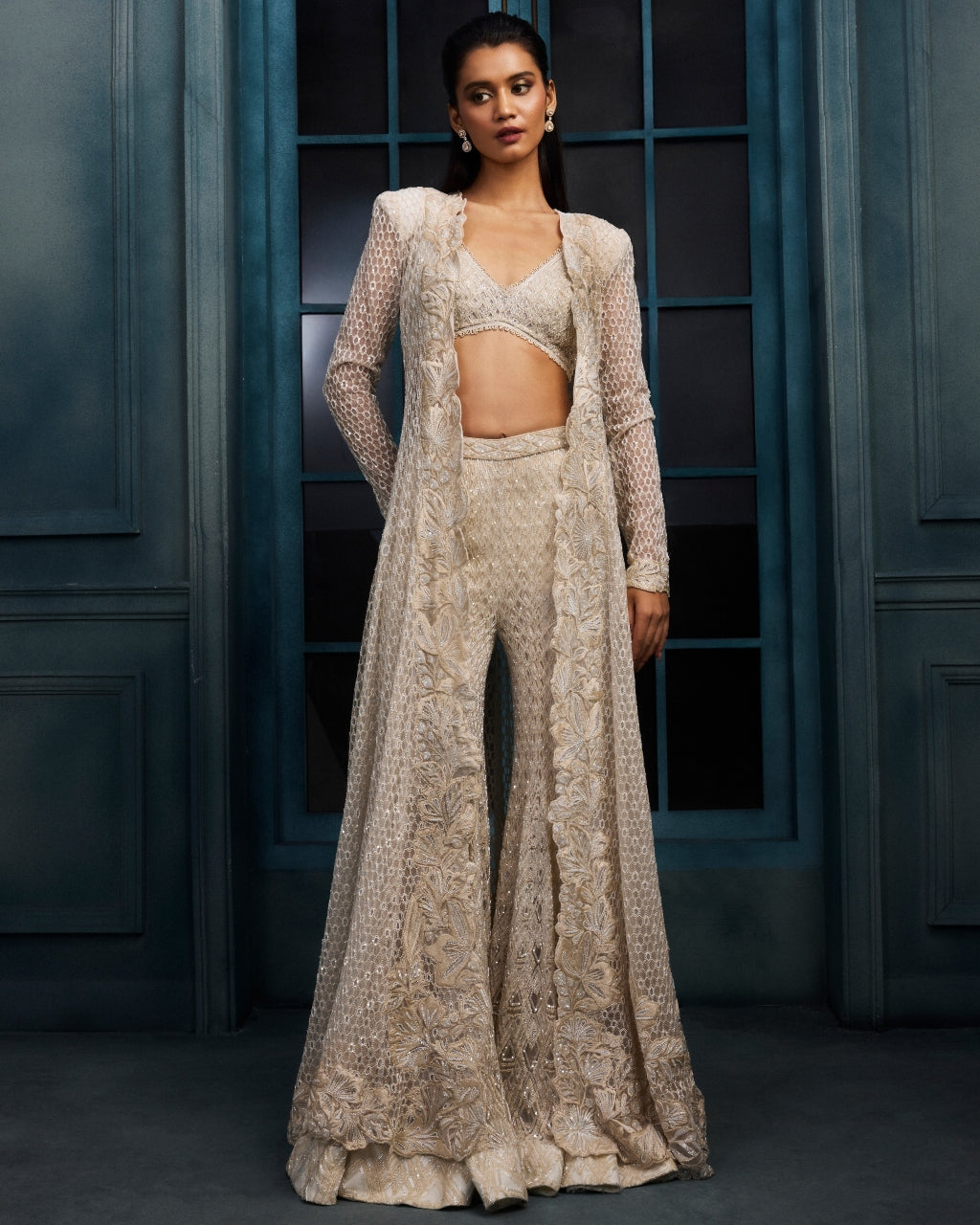 Nectar Jacket Set By KYNAH, Luxury Indian Fashion & Bridal Wear