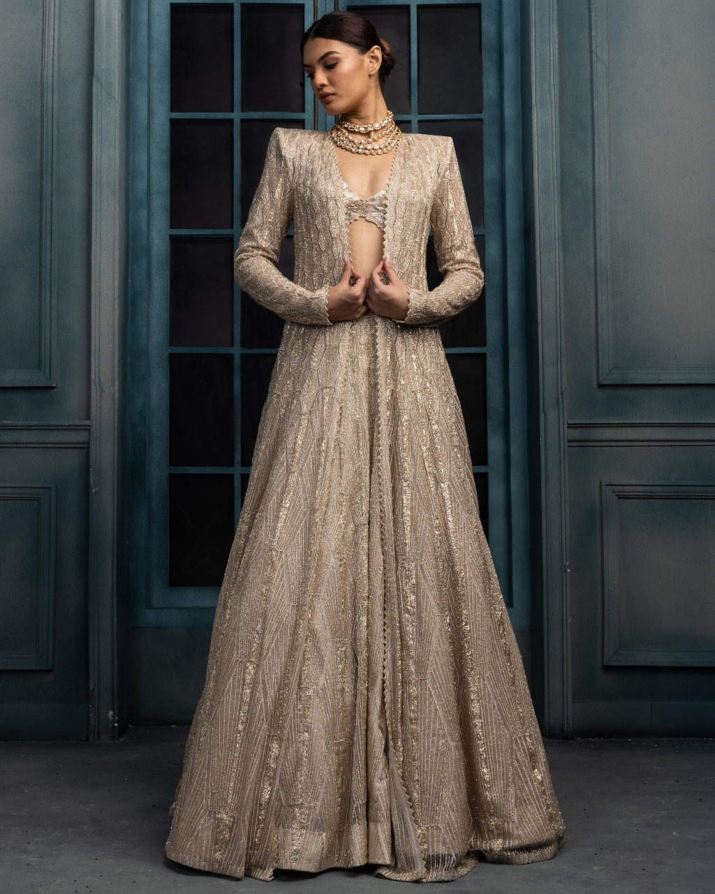 Marquess Jacket Set By KYNAH, Luxury Indian Fashion & Bridal Wear