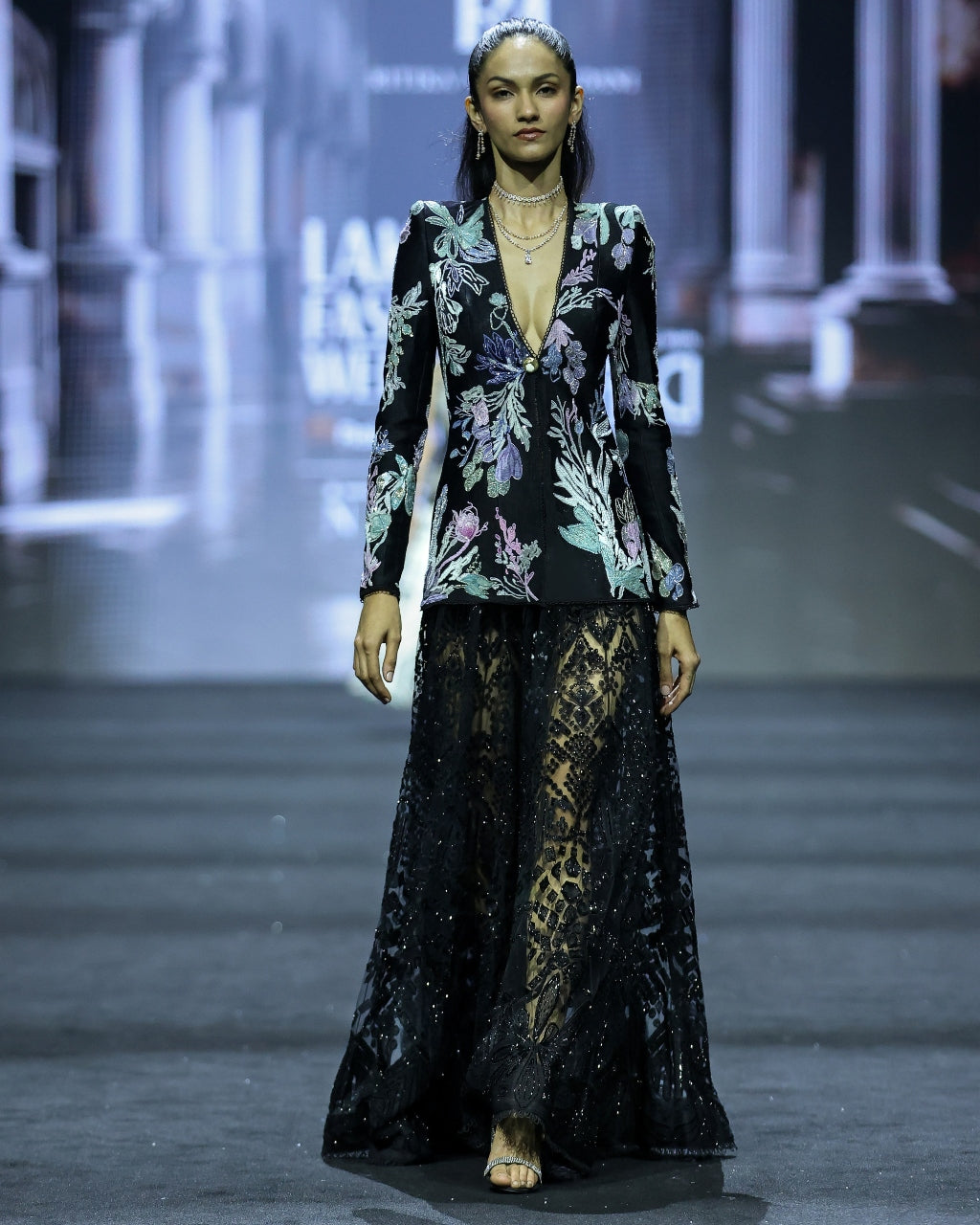 Floria Jacket Set By KYNAH, Luxury Indian Fashion & Bridal Wear