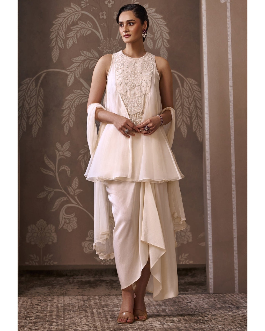 The Imprint Skirt Set By KYNAH, Luxury Indian Fashion & Bridal Wear