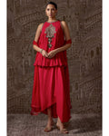 The Crest Kurti Skirt Set By KYNAH, Luxury Indian Fashion & Bridal Wear