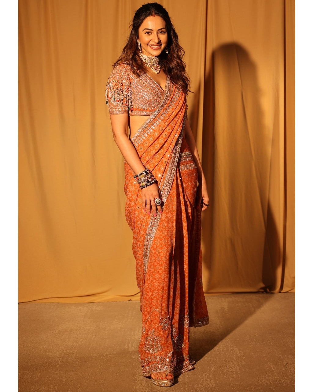 Maheera Sari Set By KYNAH, Luxury Indian Fashion & Bridal Wear