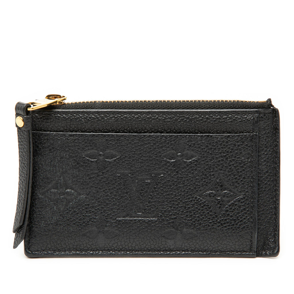 Monogram Empreinte Zipped Card Holder