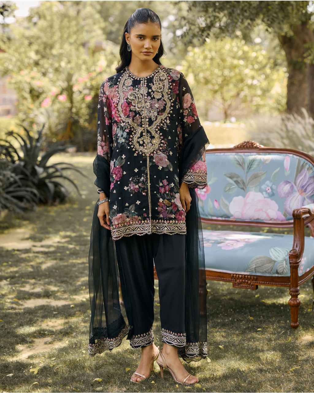 Celeste Kurta Set By KYNAH, Luxury Indian Fashion & Bridal Wear