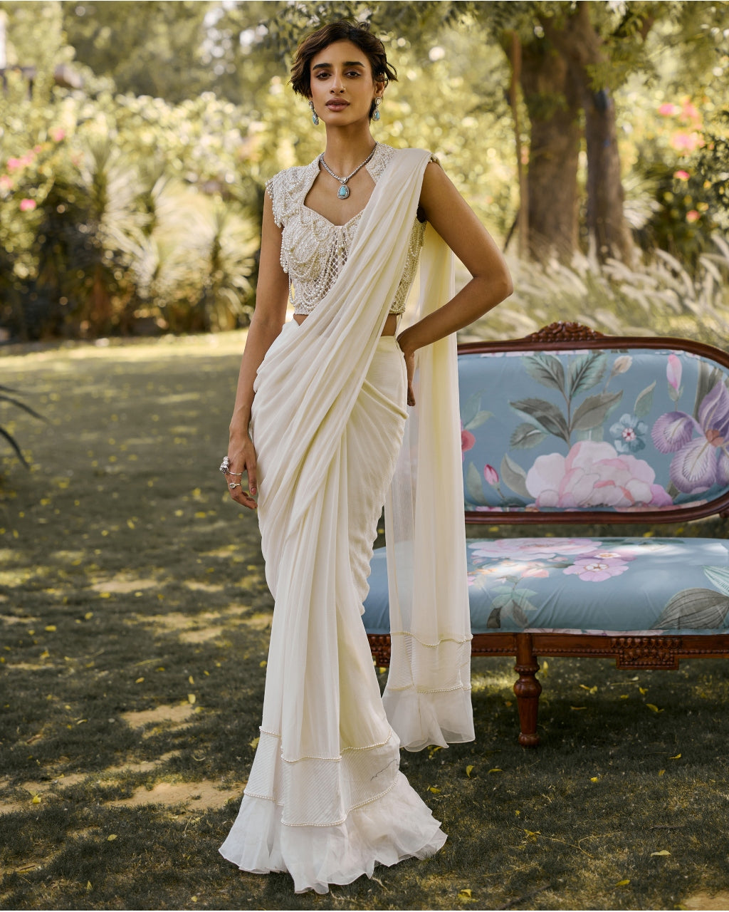 The Eternal Sari Set By KYNAH, Luxury Indian Fashion & Bridal Wear