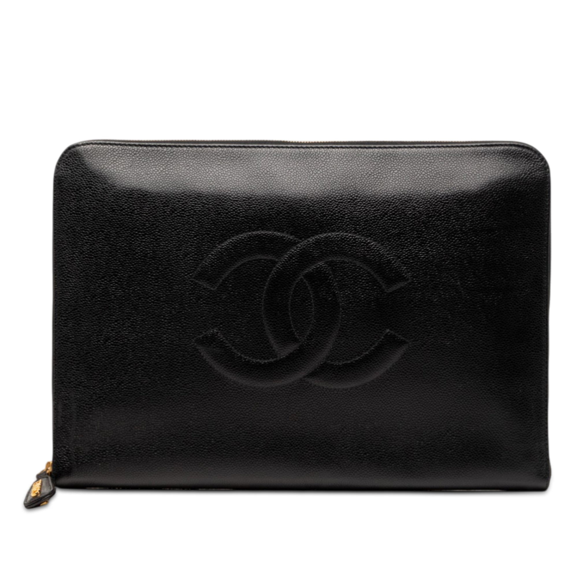 CC Caviar Documents Portfolio Clutch