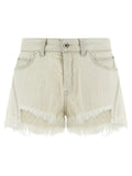 Rick Owens Denim Shorts — Beige
