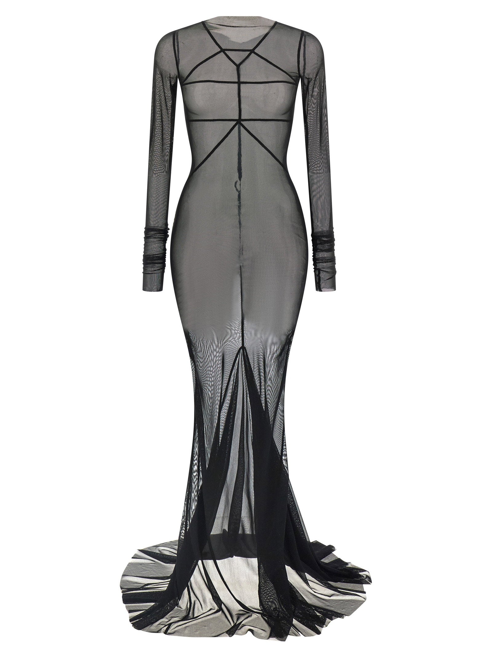 Rick Owens Temple Dress — charcoal