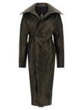 Rick Owens Coat — Brown