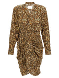 Isabel Marant Cleora Dress — tan