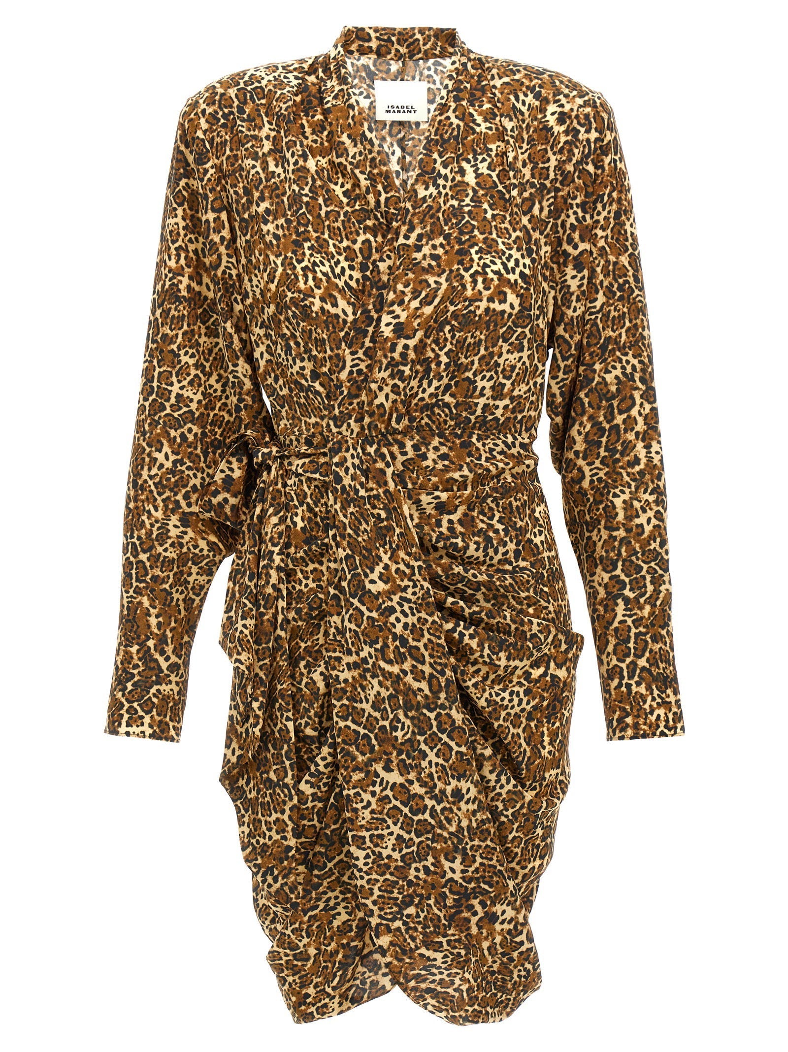 Isabel Marant Cleora Dress — tan