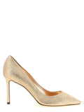 Zapatos de tacón Romy de Jimmy Choo — Color dorado