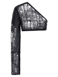 Rick Owens Spider Ziggy Top — Black