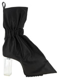 Rick Owens Taquito Ankle Boot — Black