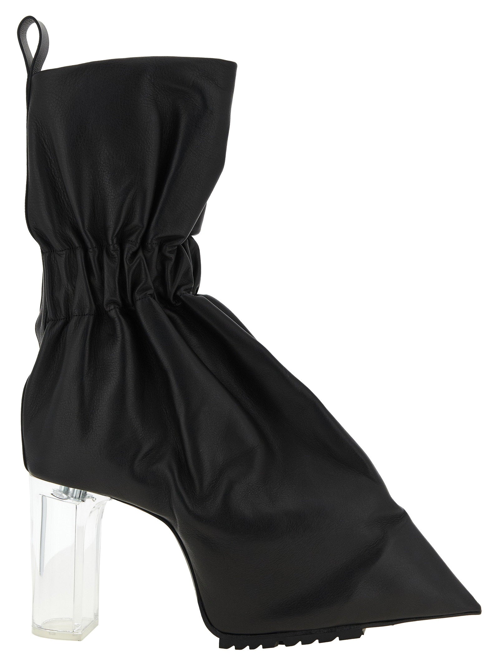 Rick Owens Taquito Ankle Boot — Black