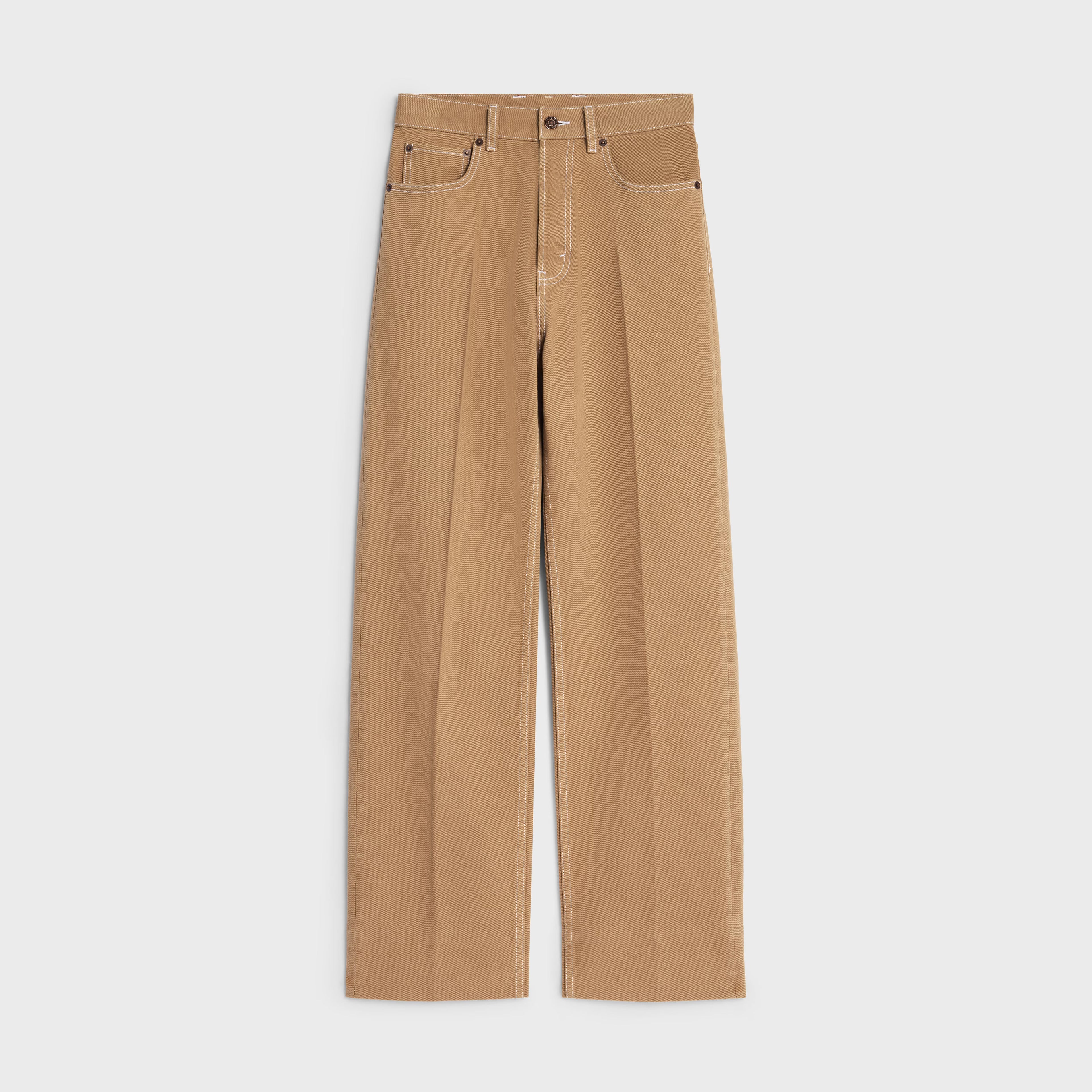 Celine Boyfriend 002 Jeans — Beige