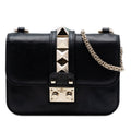 Mini Leather Rockstud Glam Lock Crossbody